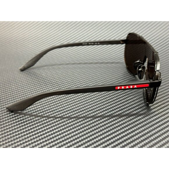 Prada Orange Mirror Men's 61mm Sunglasses New - Picture 5 of 5